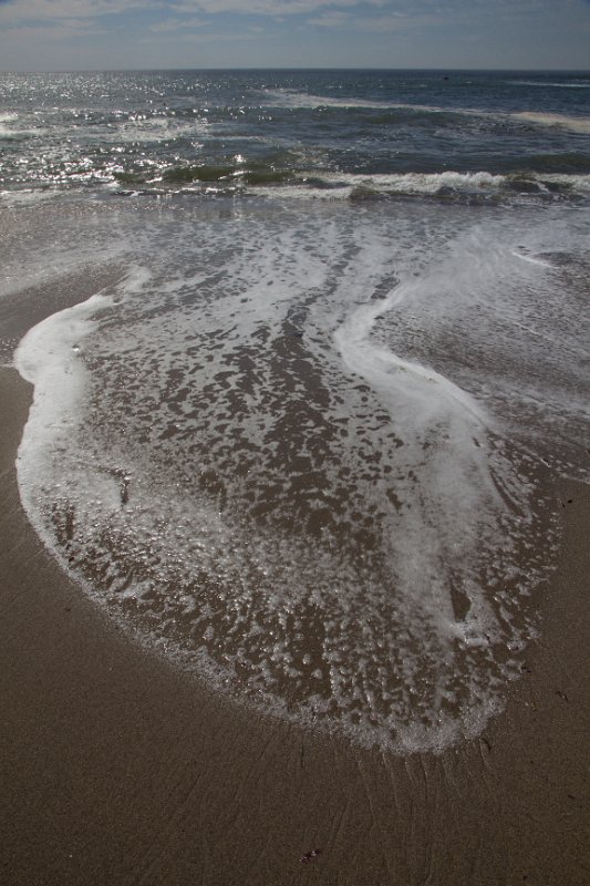 Receding wave.